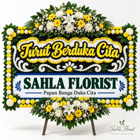 Papan Bunga Duka Bangkalan
